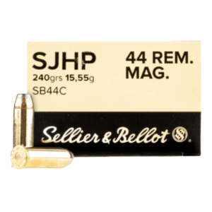 Sellier & Bellot .44 Rem Mag SJHP 240gr Ammunition