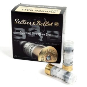 Sellier & Bellot Special Shotgun Shell Rubber Rounds