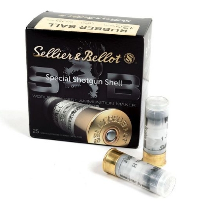 Sellier & Bellot Special Shotgun Shell Rubber Rounds