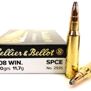 Sellier & Bellot .308 Win HPBT 180gr Ammunition