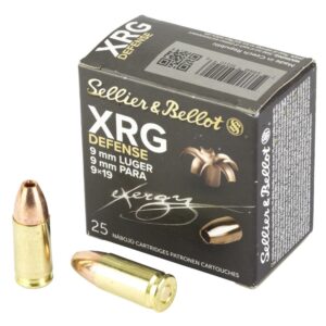 Sellier & Bellot XRG Defense 9mm Luger 100gr Ammunition