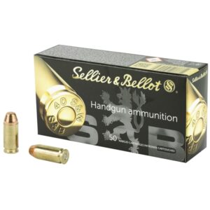 Sellier & Bellot .40 S&W FMJ 180gr Ammunition