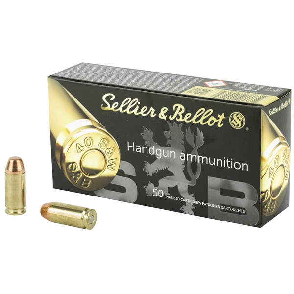 Sellier & Bellot .40 S&W FMJ 180gr Ammunition