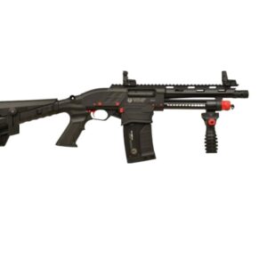 Panzer Arms Super Short Black and Red Pump-Action Shotgun